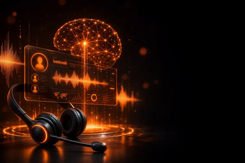 مرکز تماس و تحلیل AI